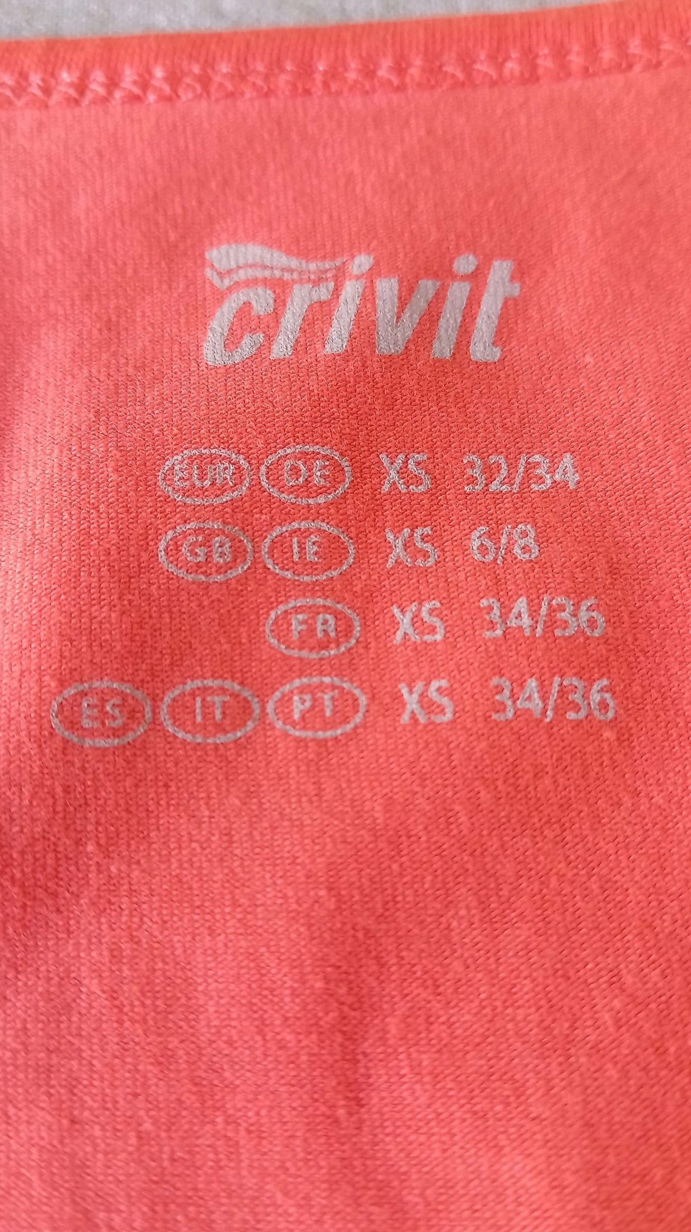 Camiseta sin mangas naranja. Talla XS. – photo 3
